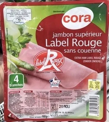 Jambon supérieur Label Rouge sans couenne