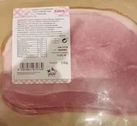Jambon cuit supérieur avec couronne fumé