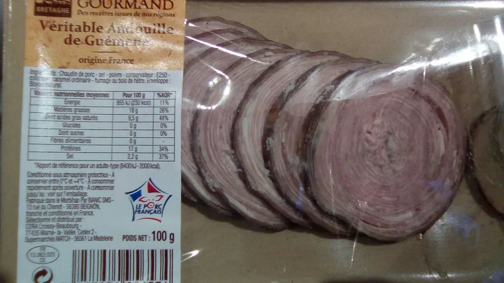 Véritable andouille de guémené