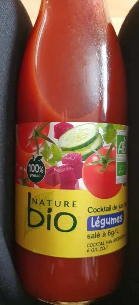 Cocktail de jus de légumes