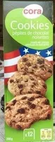 Cookies pépites de chocolat noisettes