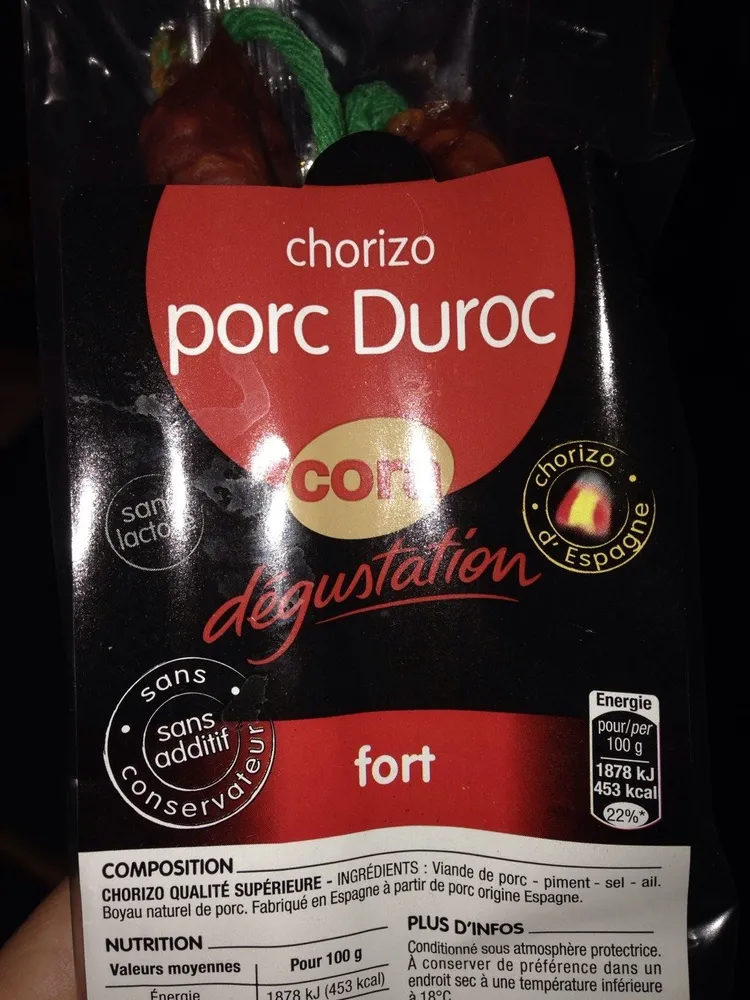 Chorizo porc duroc