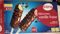 Bâtonnets vanille fraise
