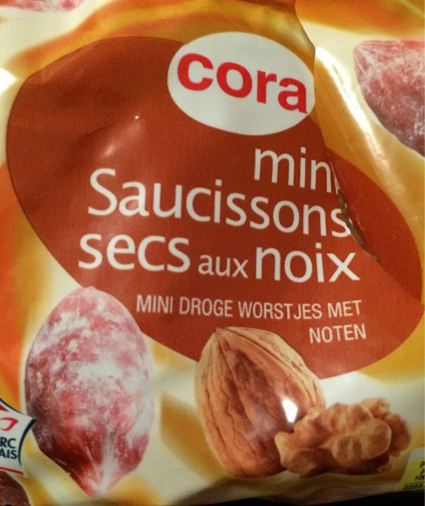 Mini saucissons secs aux noix