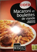 Macaroni et boulettes de viande