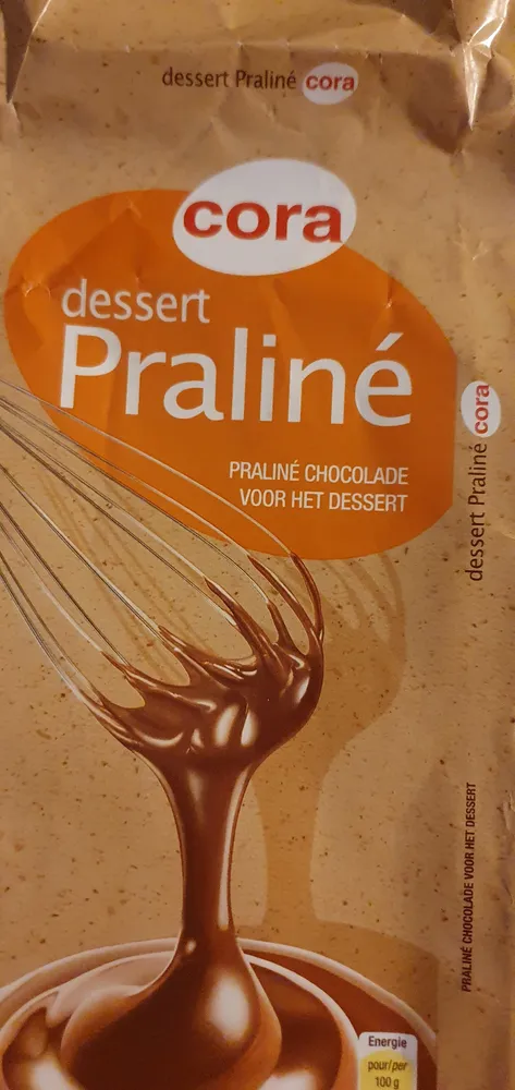 Dessert praliné