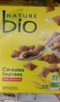 Céréals fourrées tout chocolat