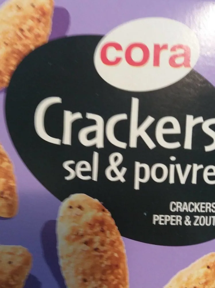 Crackers sel et poivre