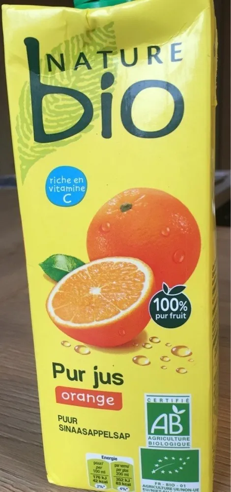 Pur jus d'orange
