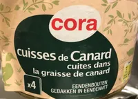 Cuisses de canard cuites dans la graisse de canard