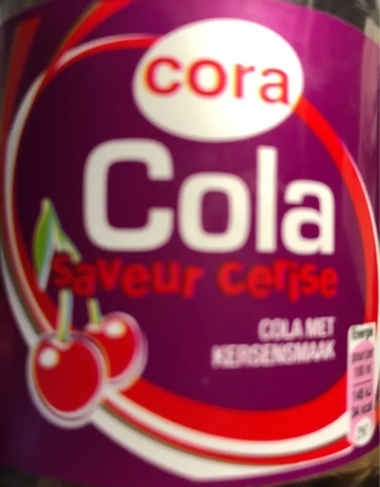 Cola saveur cerise