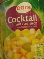 Cocktail 4 fruits au sirop