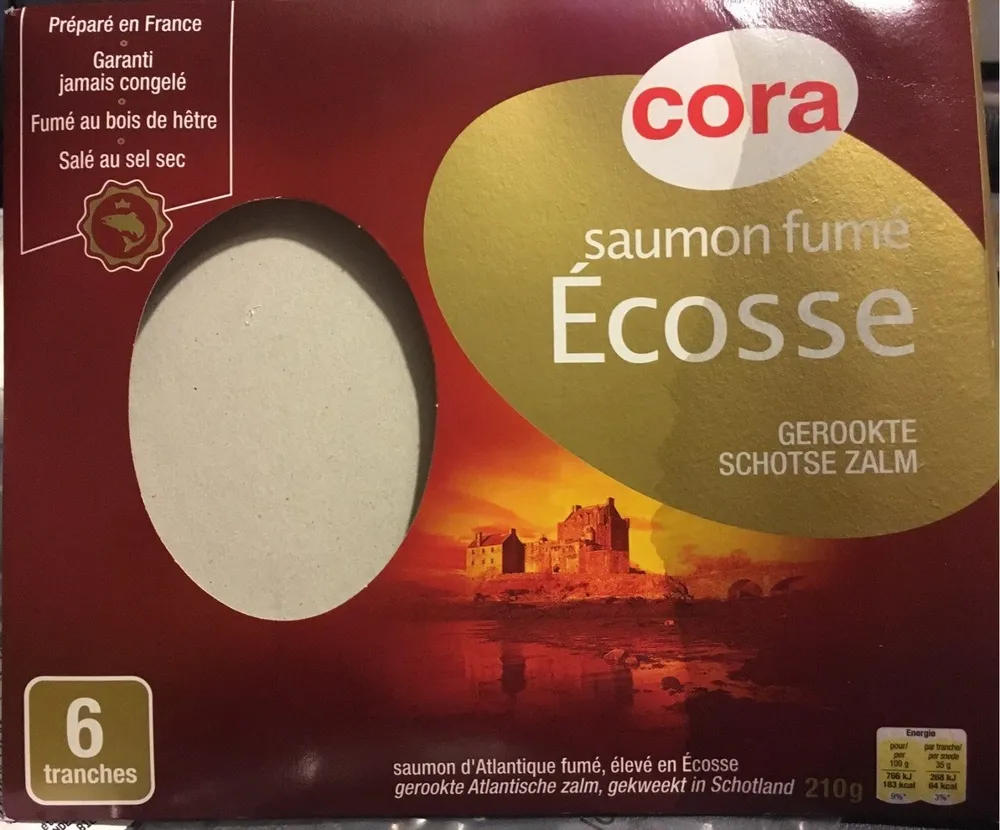 Saumon fumé d'Ecosse