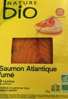 Saumon atlantique fumé