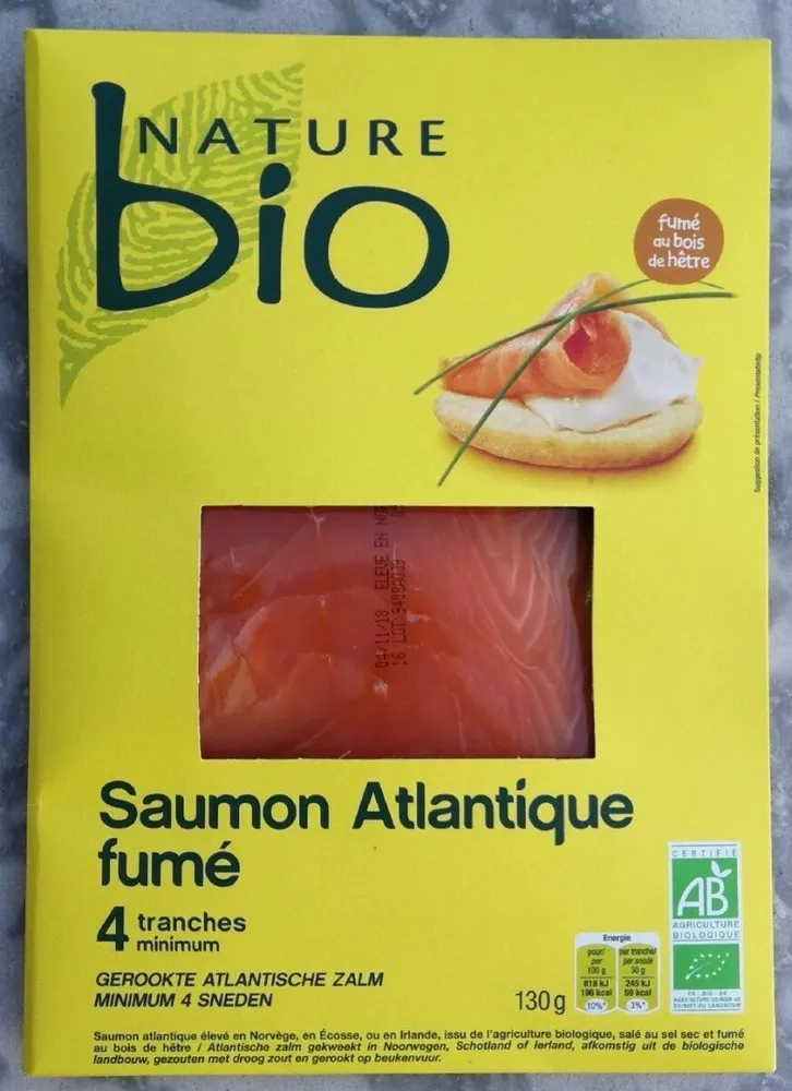 Saumon Atlantique fumé