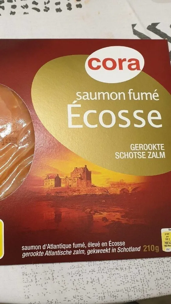 Saumon fumé d'écosse