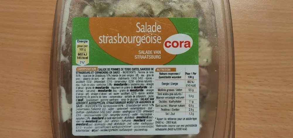 Salade strasbourgeoise
