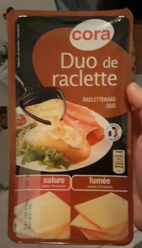 Duo de raclette Nature Fumée