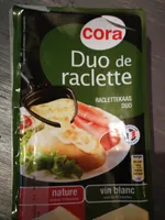 Duo de raclette nature / vin blanc