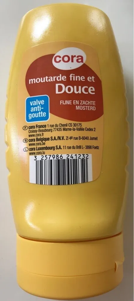 Moutarde fine et douce