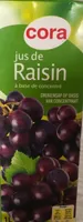 Jus de raisin à base de concentré