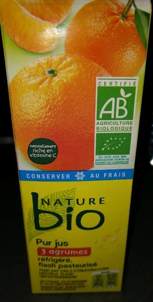 Pur jus 3 agrumes
