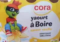 Yaourt à boire saveur vanille