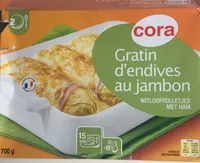 Gratin d'endives au jambon