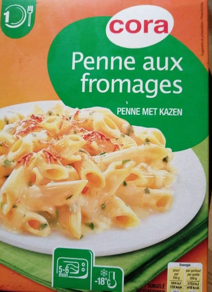 Penne aux fromages