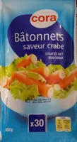 Bâtonnets saveur crabe