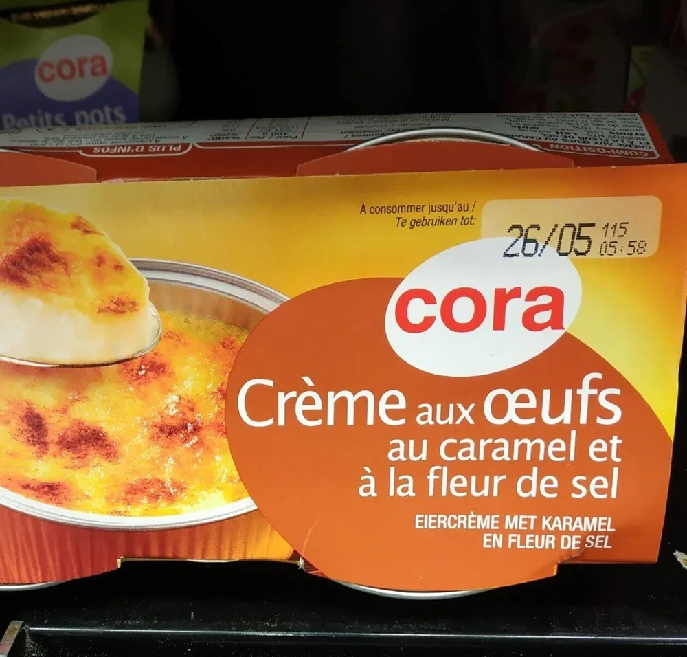 Crème aux oeufs au caramel