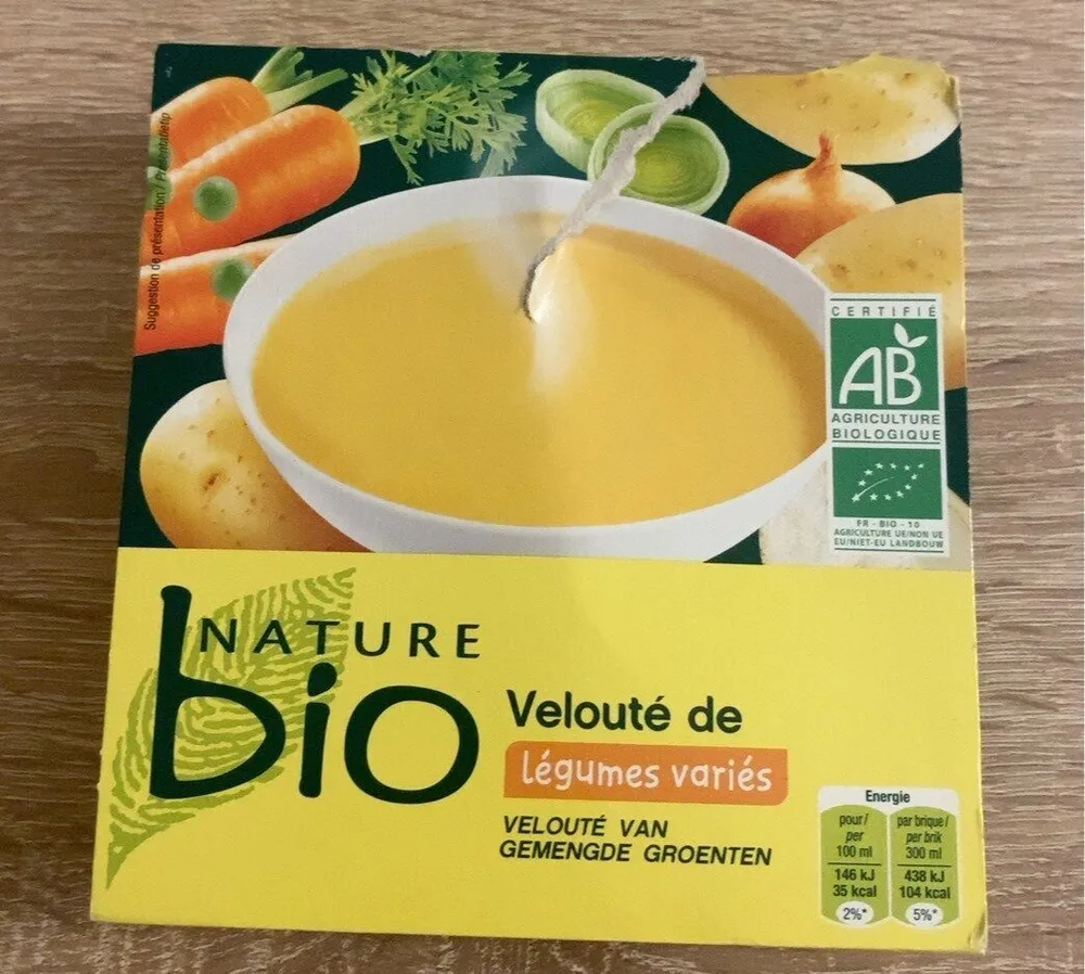 Velouté de légumes frais
