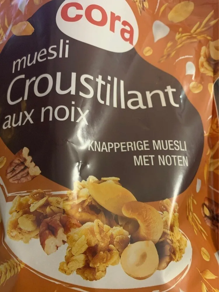 Muesli croustillant aux noix