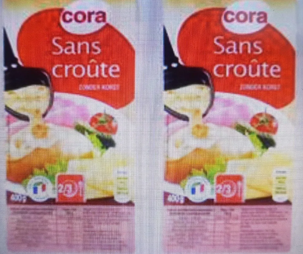 Cora raclette sans croute