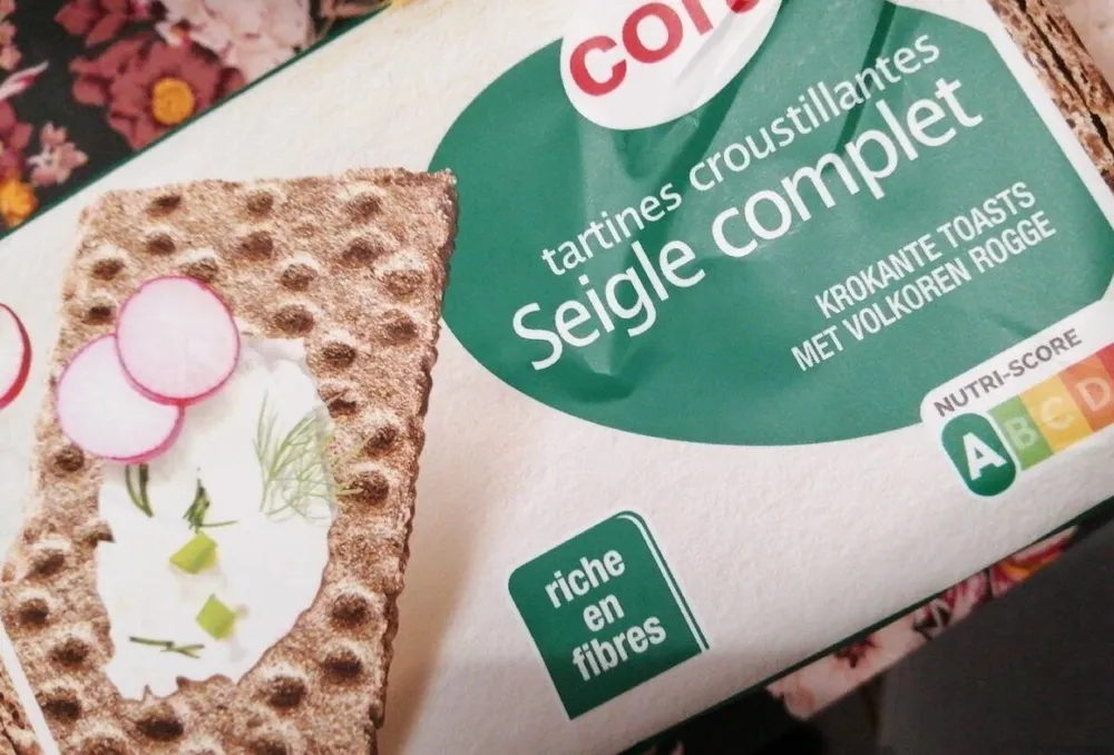 Tartines croustillantes Seigle complet