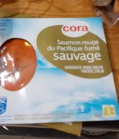 Saumon rouge du pacifique fumé sauvage
