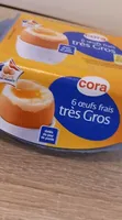 6 œufs frais très gros