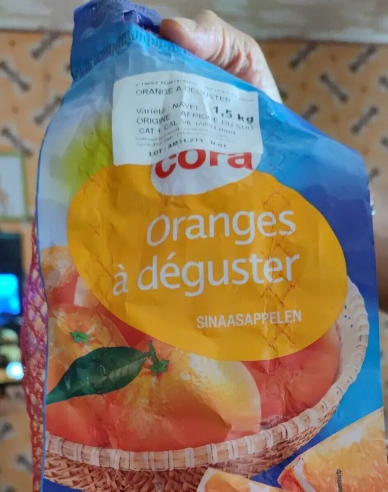 Orange à déguster