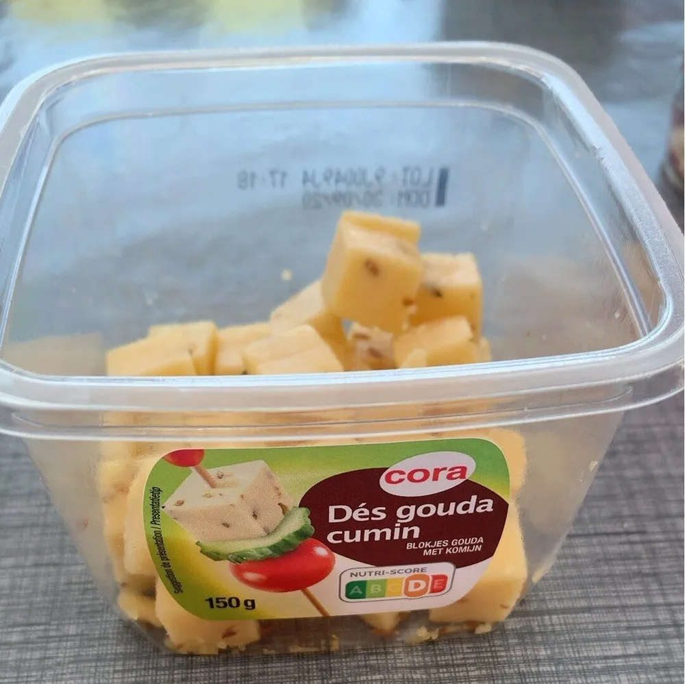 Dés gouda cumin