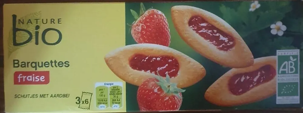 Barquette de fraise