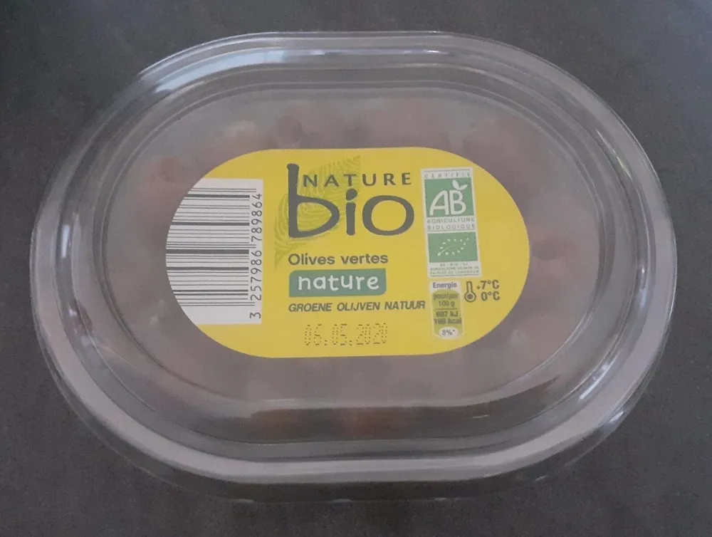 Olives vertes nature