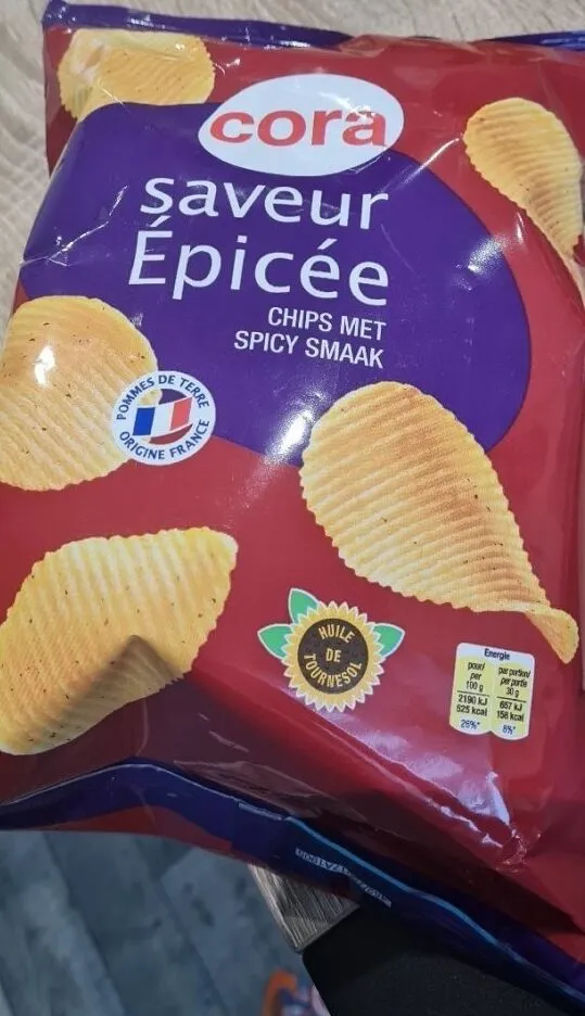Saveur épicée chips