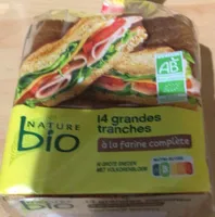 Pain de mie farine complète
