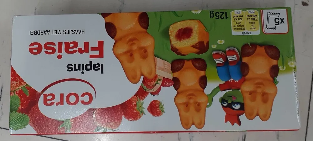 lapin fraise