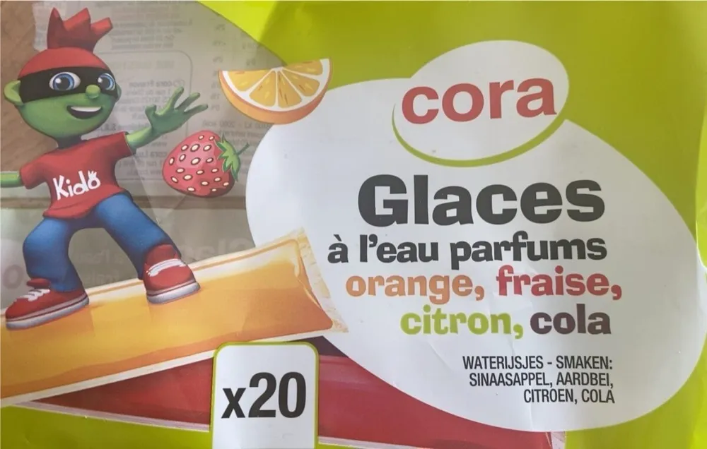 Glace à l’eau