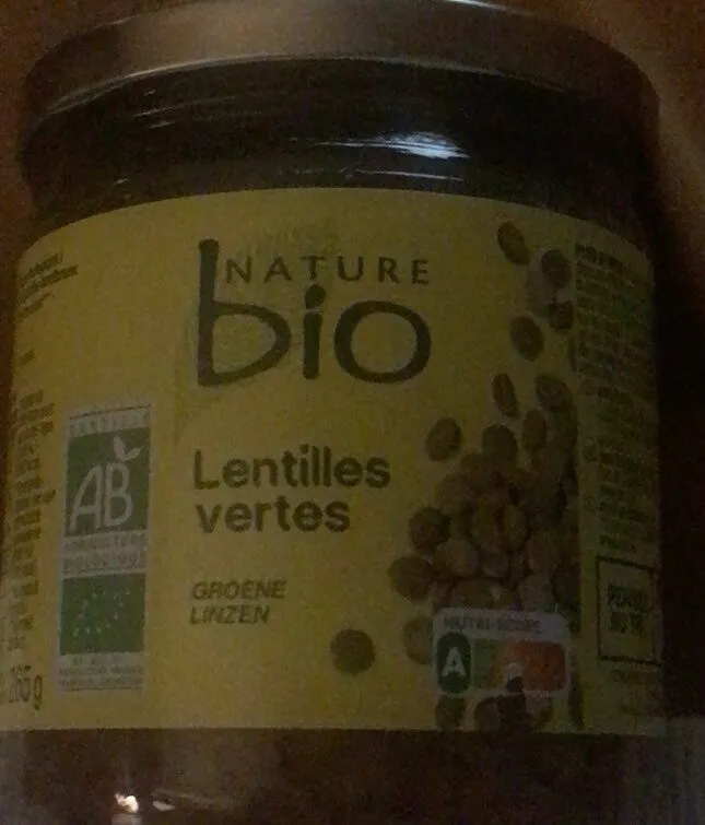 Lentilles vertes