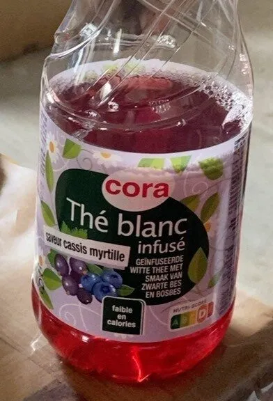 Thé blanc infusé cassis myrtille