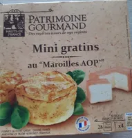 Mini gratins au "Maroilles AOP"