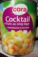 Cocktail 4 fruits au sirop leger