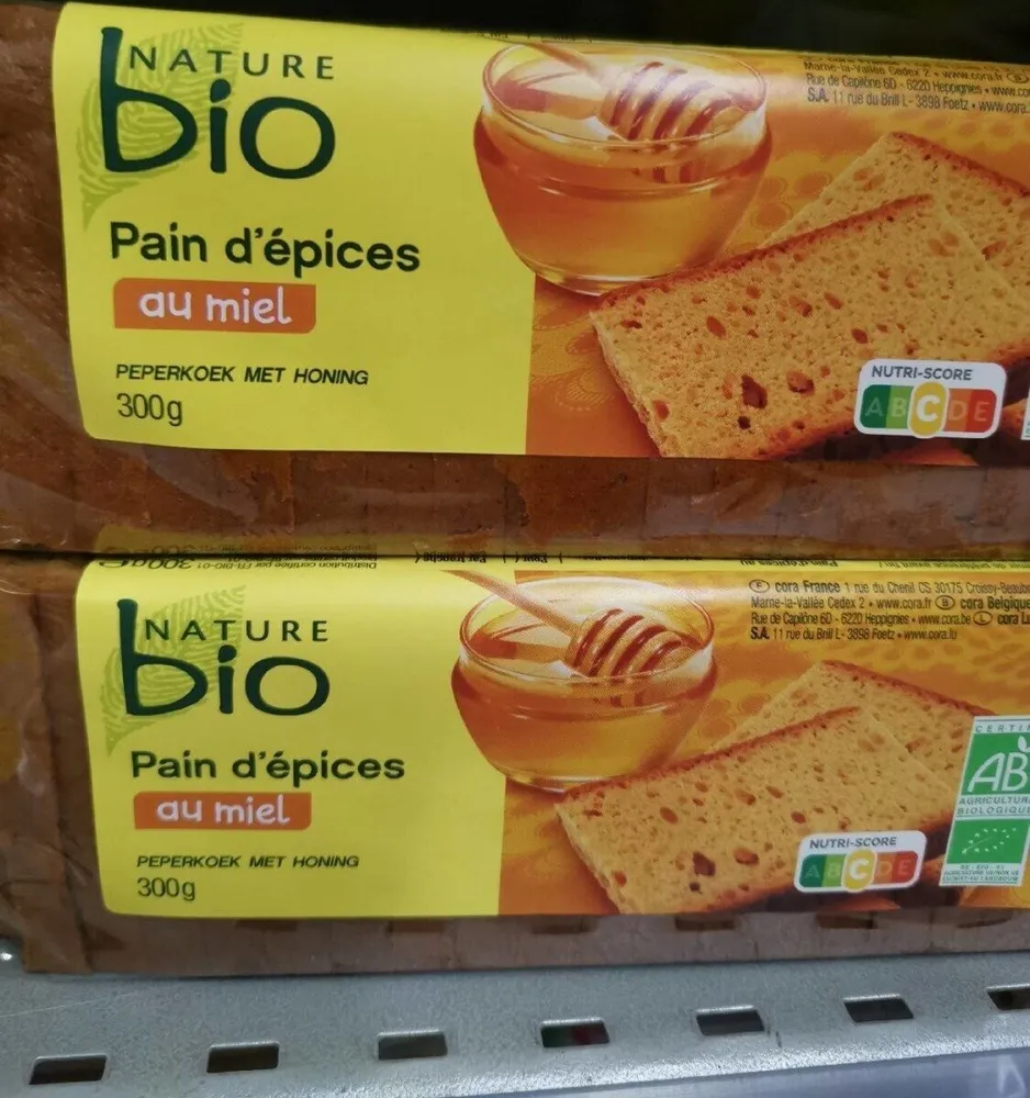 Pain d'épices au miel